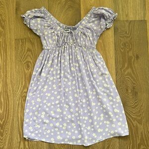 RSQ Purple flower dress